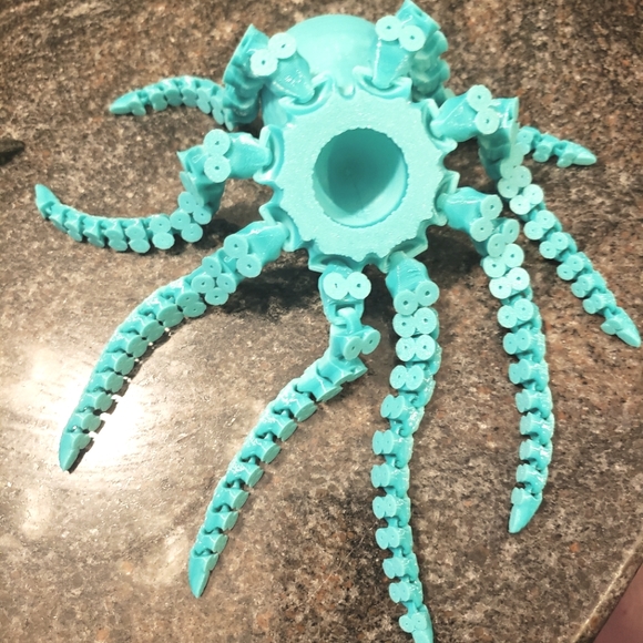 3D Printed Octopus by McGybeer - Picture 2 of 3